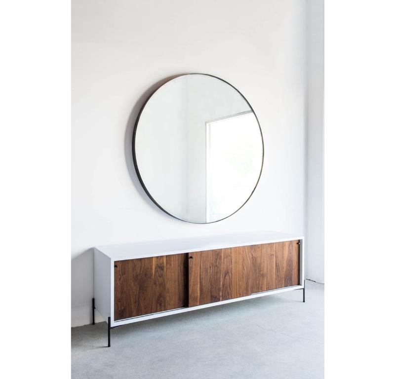 American Round Chambers Mirror 48