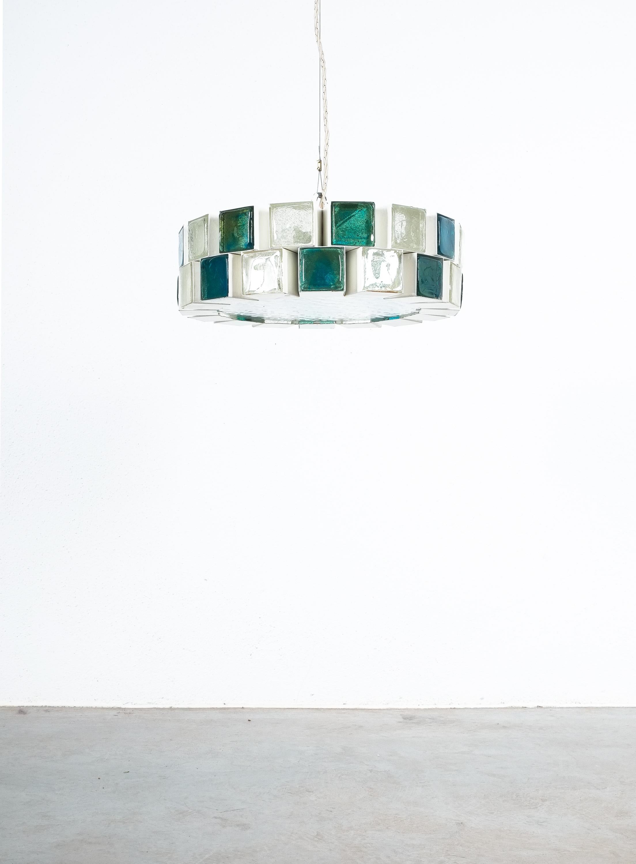 Round Chandelier by Felipe Delfinger Feders, Midcentury 2