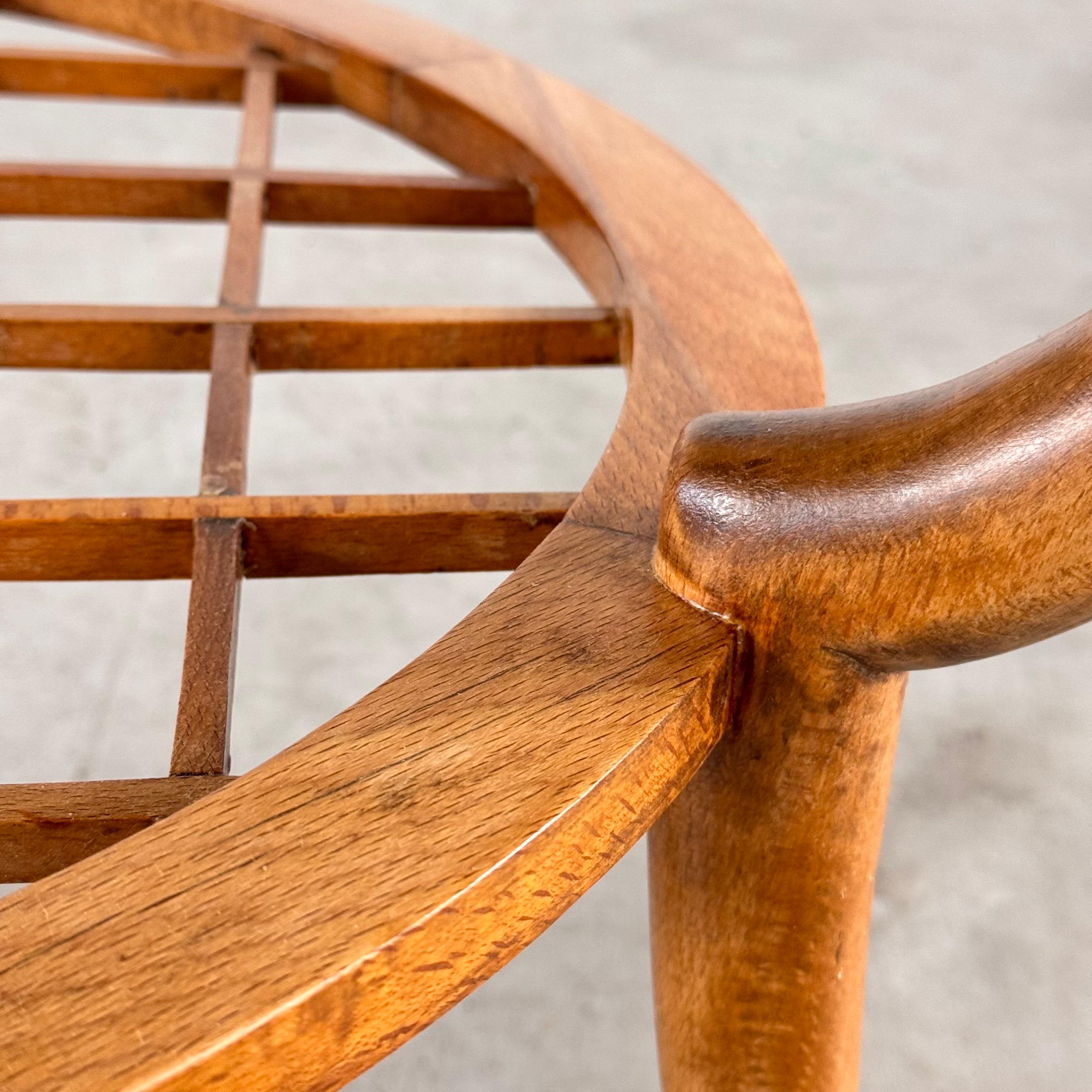 Round Coffee Table attribuited to Paolo Buffa for Arrighi Serafino, 1950s For Sale 2