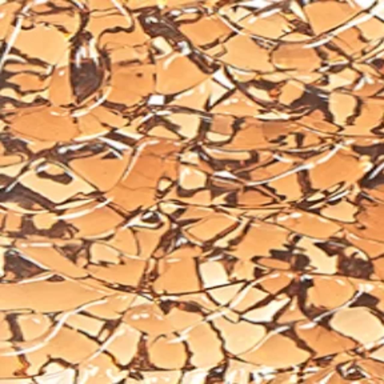 Table basse ronde Stitch by Stitch - Amber - Elegance on a Luminous Pedestal en vente 5