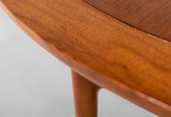 Round Coffee Table and Pair of 2-Tier End Tables Attributed to Lubberts & Mulder