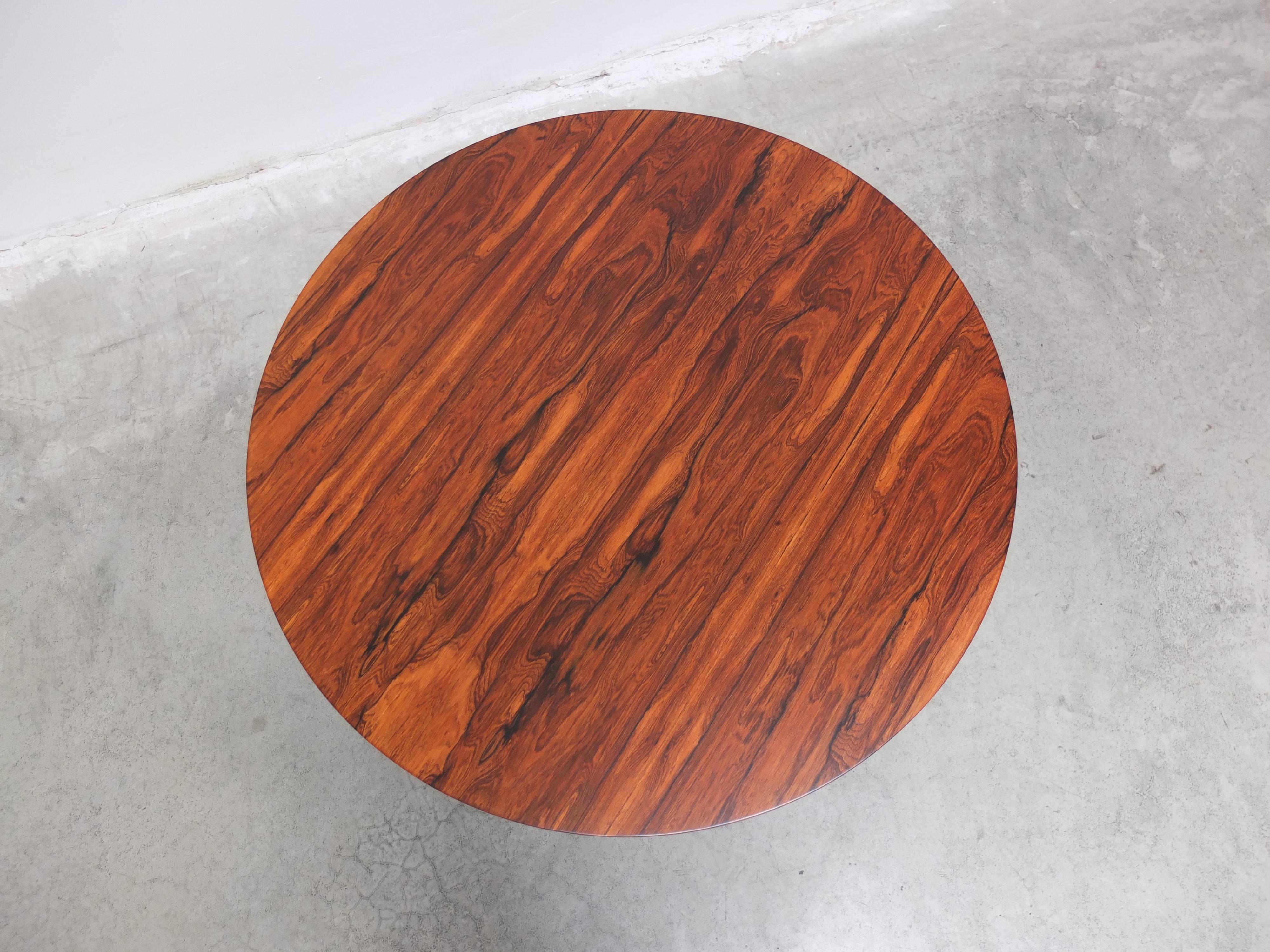 European Round Coffee Table by Arne Jacobsen for Fritz Hansen, 1965
