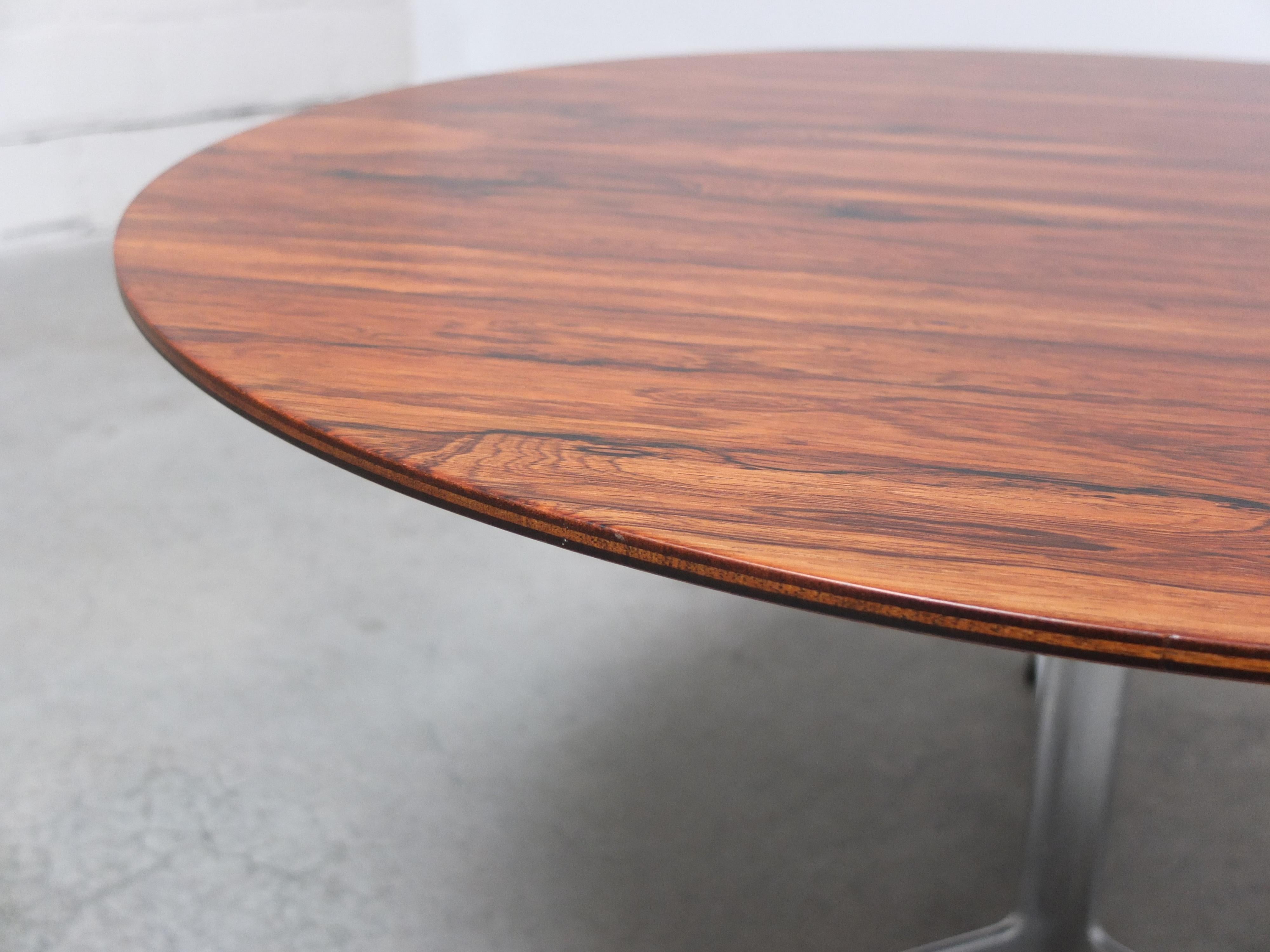 Round Coffee Table by Arne Jacobsen for Fritz Hansen, 1965 1