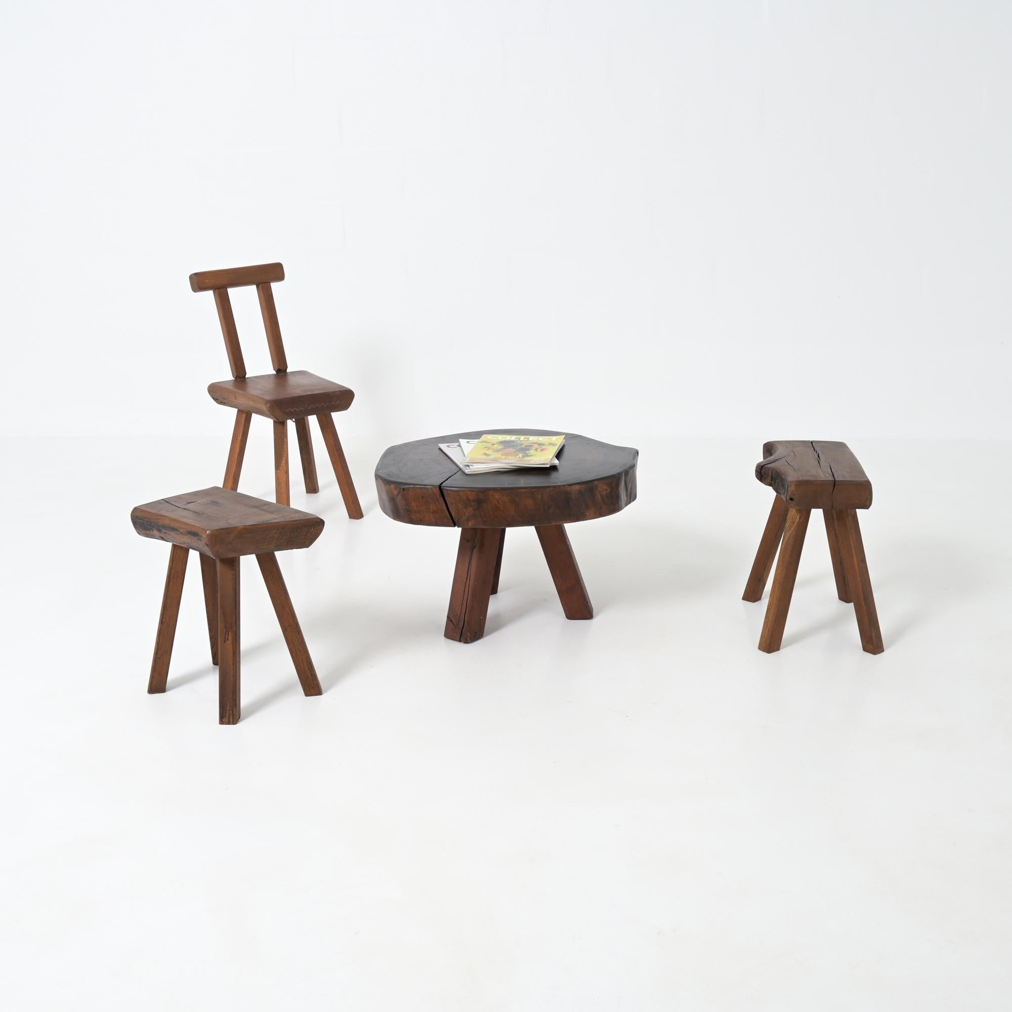 Round Coffee Table by Mobichalet en vente 4
