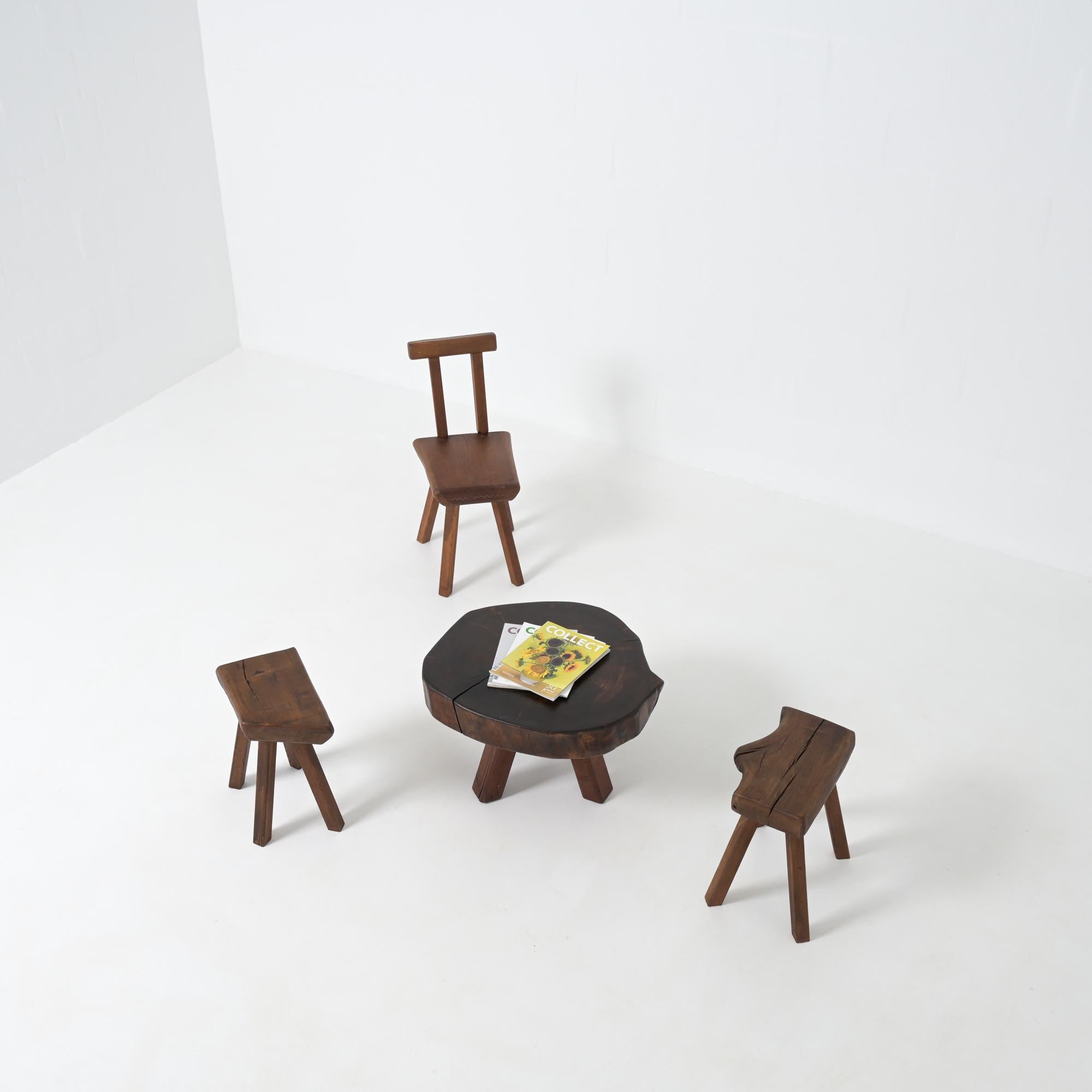 Round Coffee Table by Mobichalet en vente 3