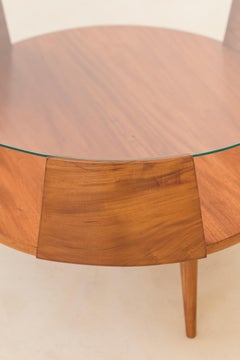 Table basse ronde de Susi Aczel et Martin Eisler, Forma S.A., Brésil, 1953.