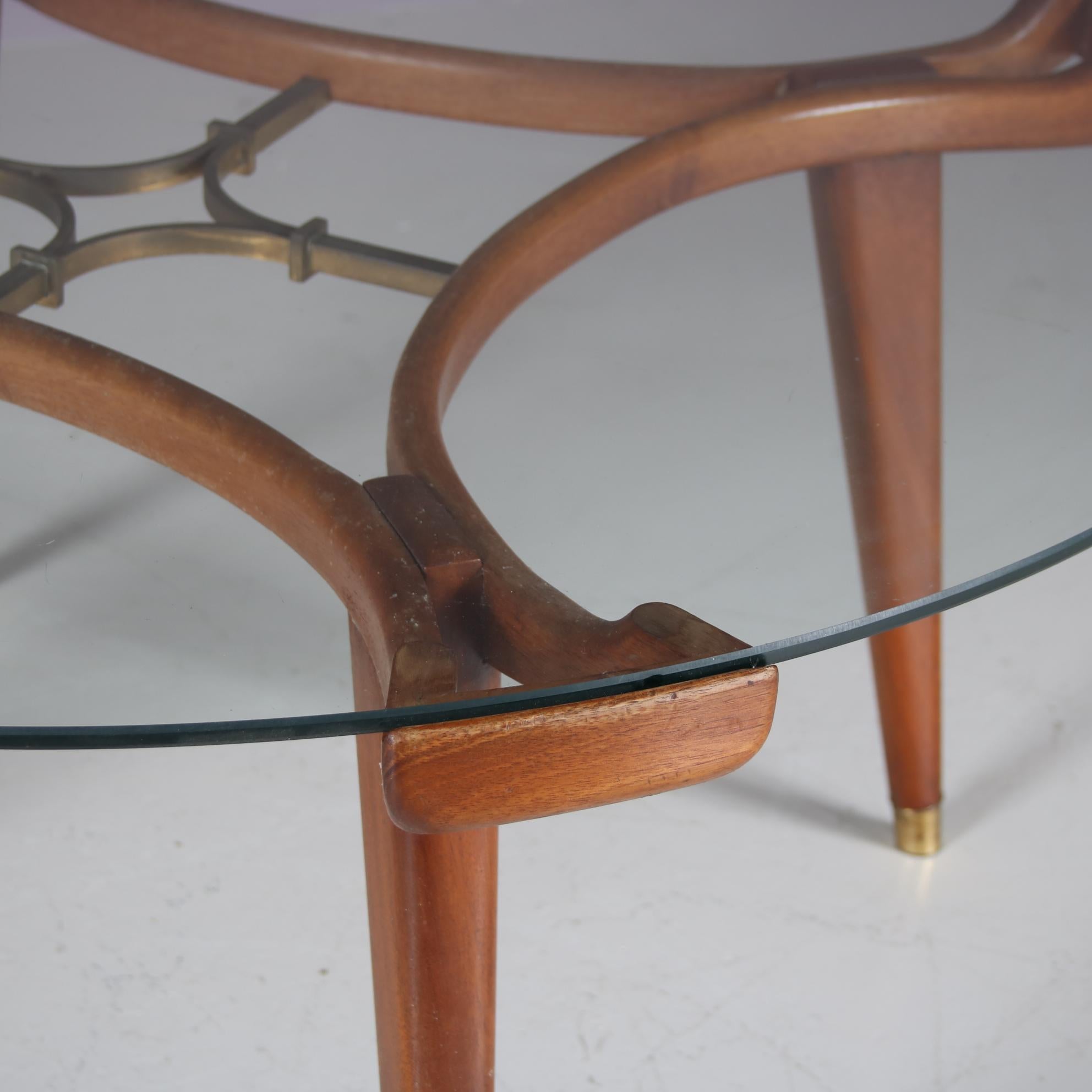 Round Coffee Table by William Watting for Fristo, circa 1955 For Sale 4