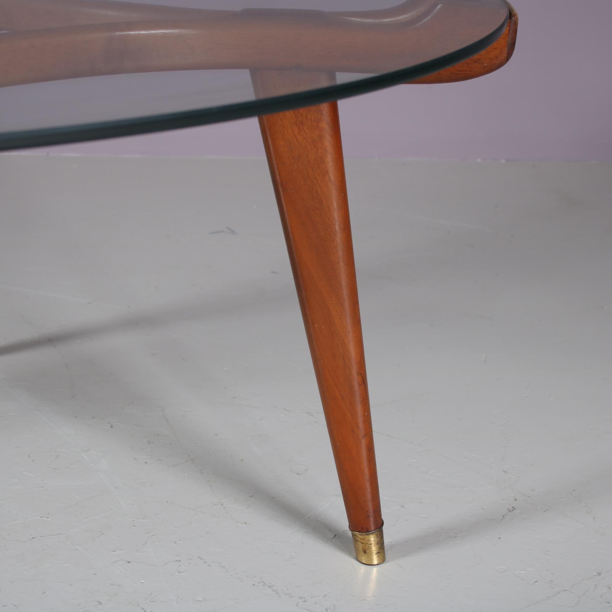 Round Coffee Table by William Watting for Fristo, circa 1955 For Sale 5
