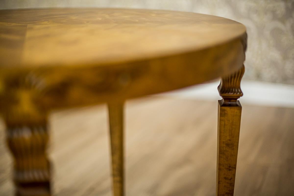 Round Coffee Table, circa 1930 For Sale 1