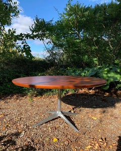 Round Coffee Table Designed by H. W. Klein in Teak