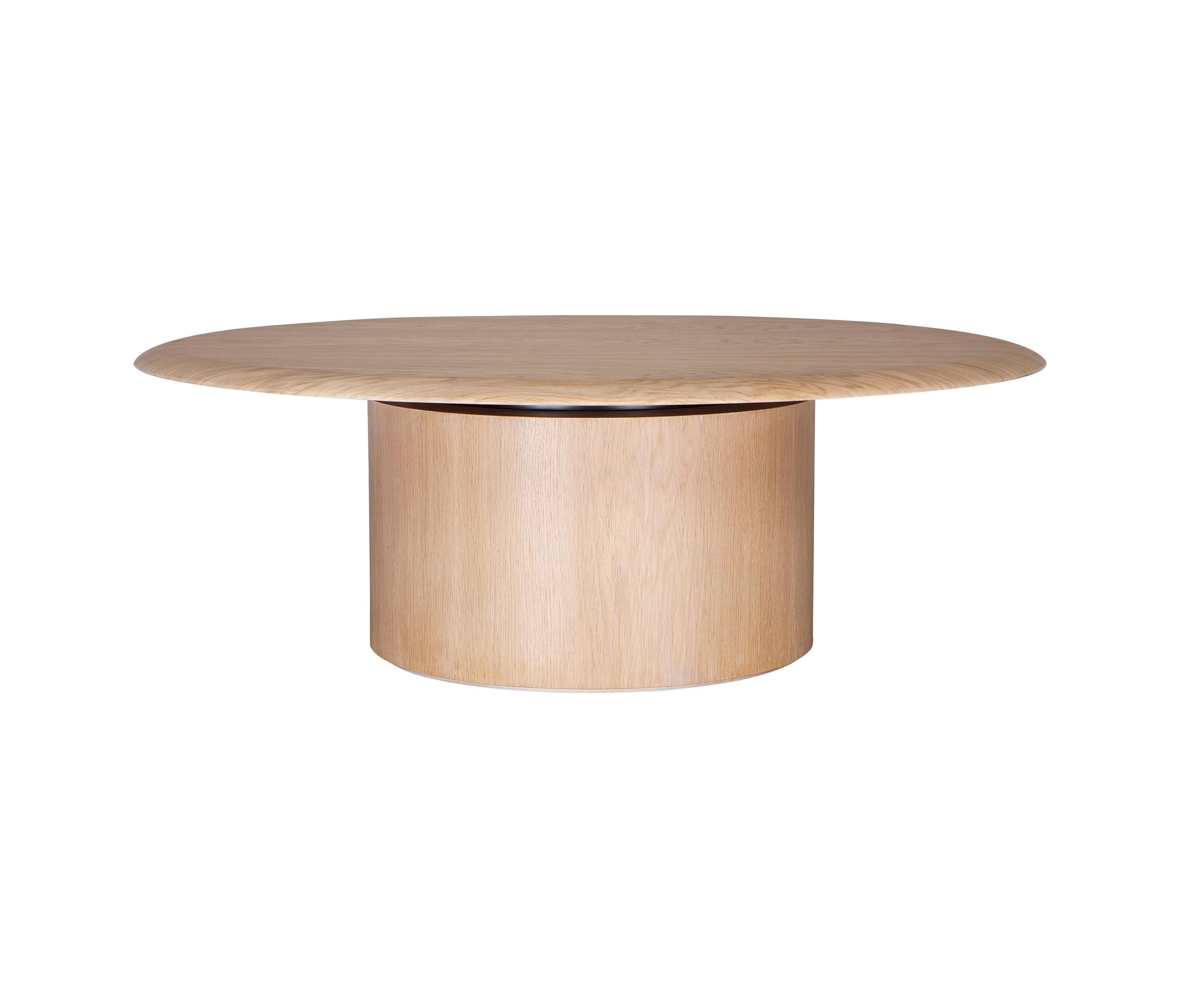 Greek Round Coffee Table In Custom Lacquer & Wood Finishes For Sale