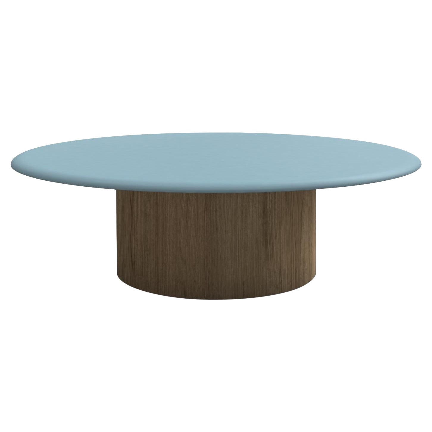 Round Coffee Table In Custom Lacquer & Wood Finishes