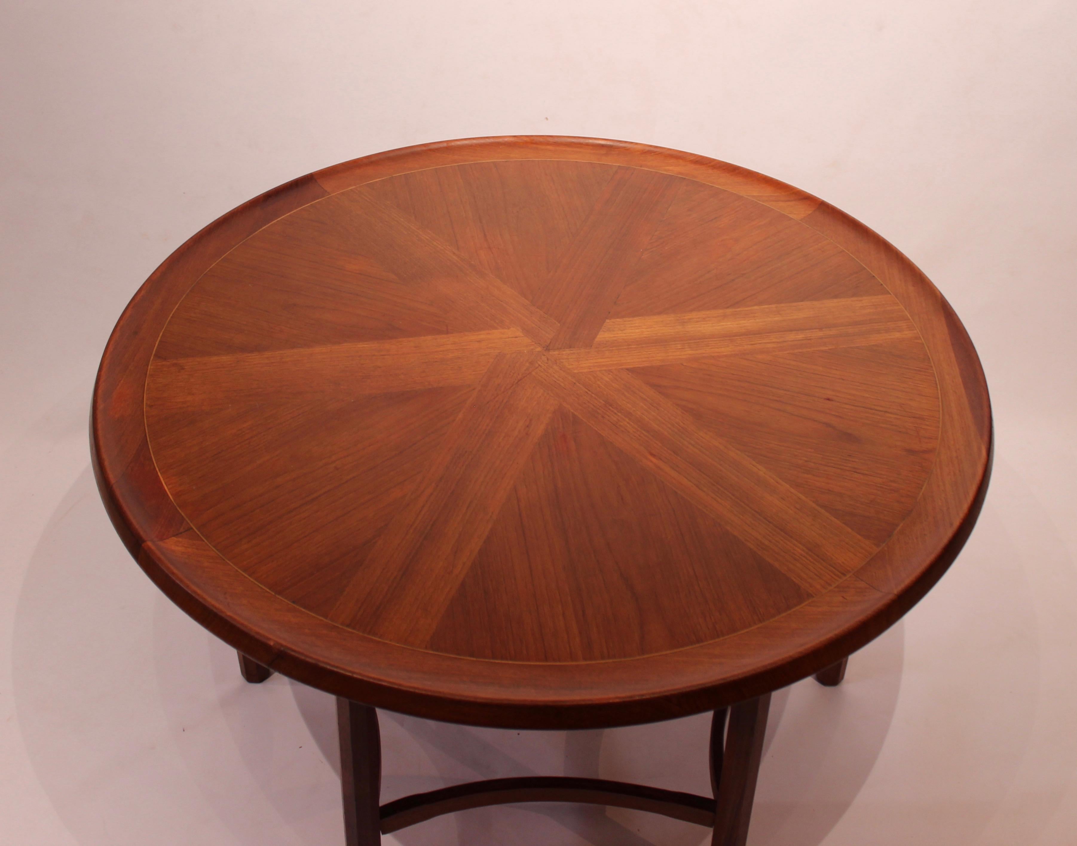 Round Coffee Table in Teak of Danish Design from the 1960s 1