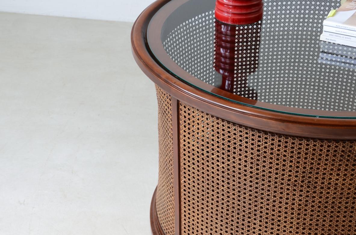Bohème Table basse ronde en bois et Wood Wood en vente