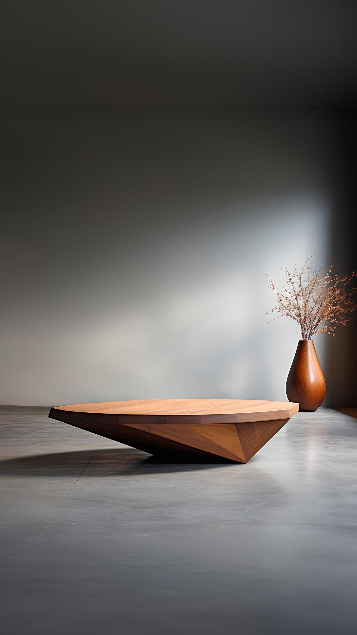 Round Coffee Table Made of Solid Wood, Center Table Solace S17 by Joel Escalona


The Solace table series, designed by Joel Escalona, is a furniture collection that exudes balance and presence, thanks to its sensuous, dense, and irregular shapes.