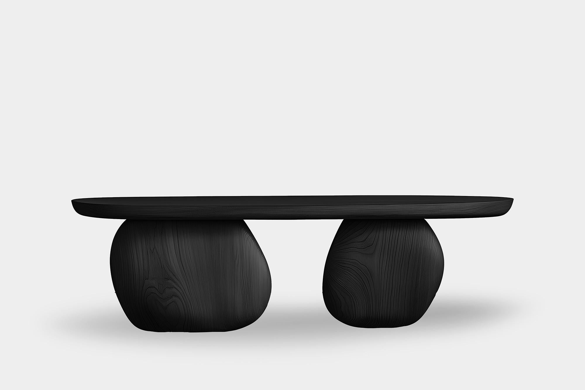 Brutalisme Table basse ronde Serie 32 - Sereno by Joel Escalona for Elegant Spaces en vente