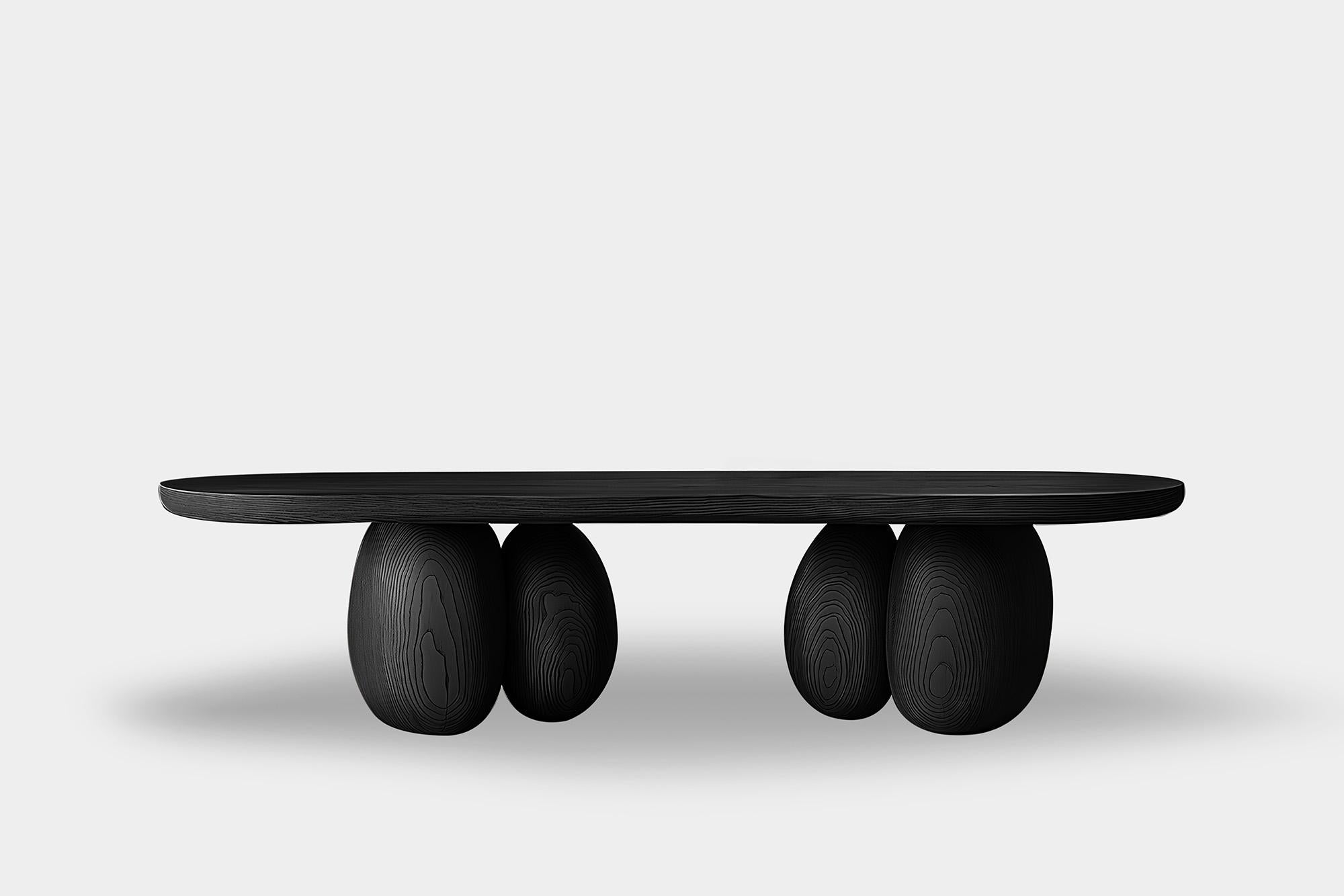 Mexican Round Coffee Table Serie 49 – Sereno by NONO for Calm, Refined Spaces For Sale