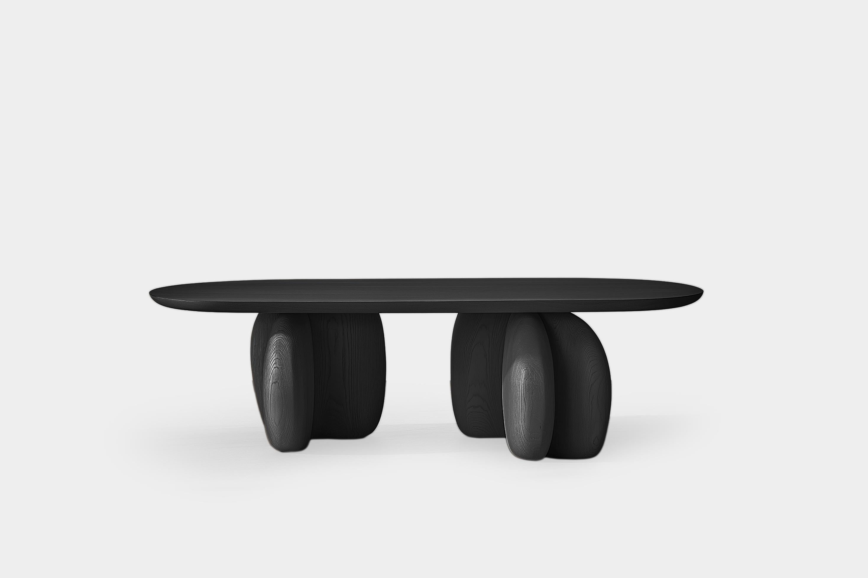 Table basse ronde Serie 52 - Sereno by Joel Escalona avec pieds en galets Neuf - En vente à Ciudad de México, CDMX
