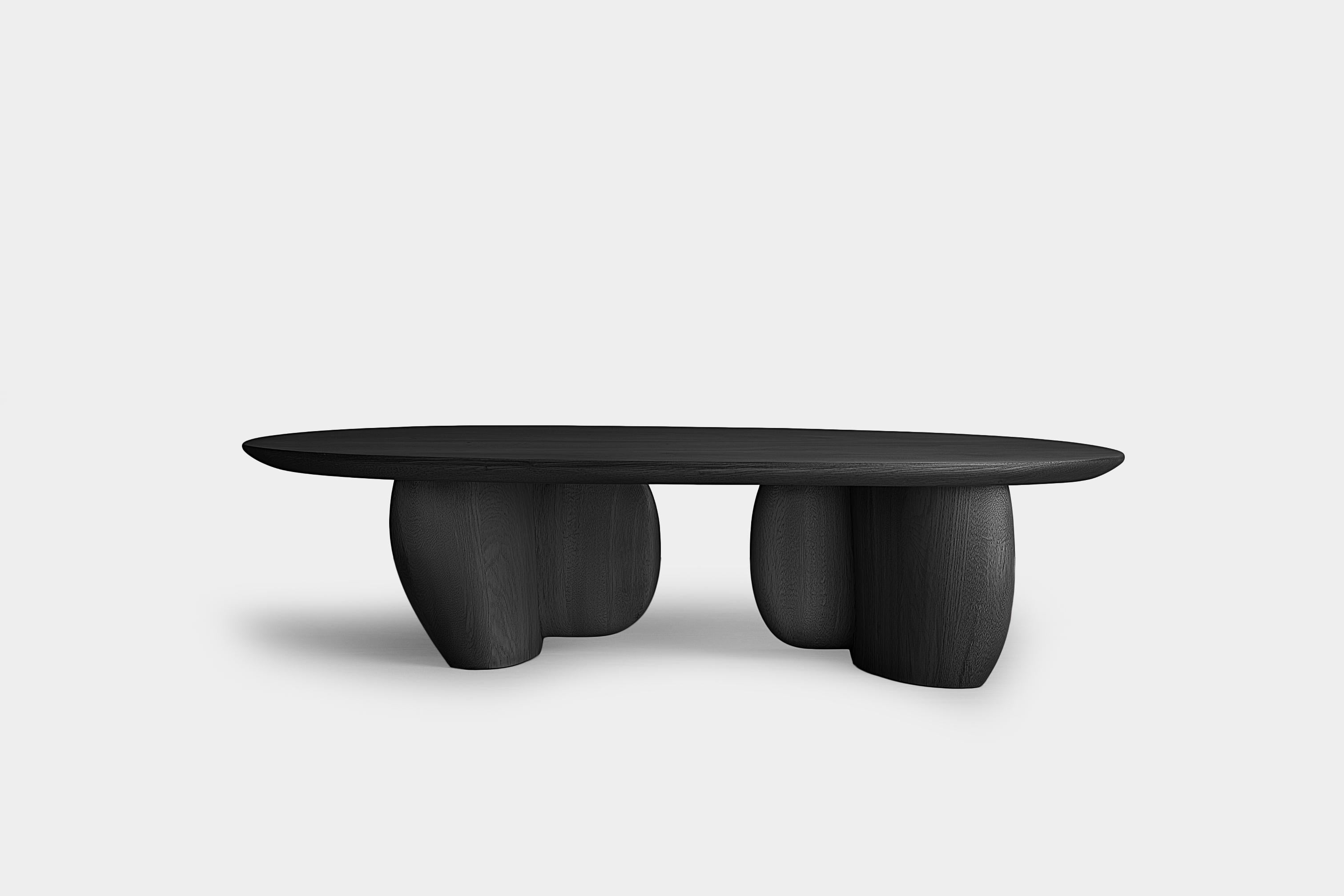 Runder couchtisch Serie 60 - Sereno von Joel Escalona aus massivem holz im Zustand „Neu“ im Angebot in Ciudad de México, CDMX