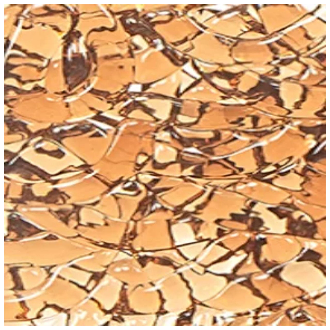 Runder Couchtisch - Tea Brown - Eine faszinierende Fusion von Licht und Design im Zustand „Neu“ im Angebot in Monroe, NY