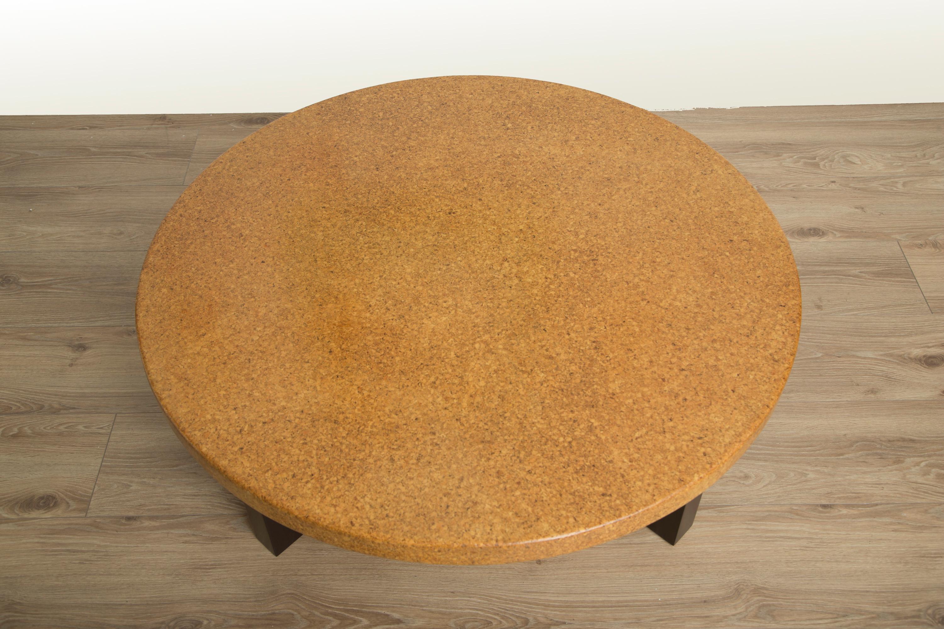 cork top coffee table