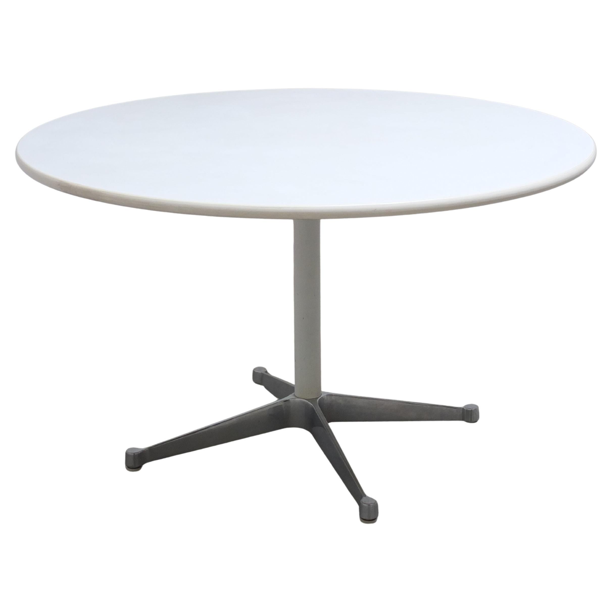 Runder Konferenz- oder Esstisch von George Nelson für Herman Miller, 1960er Jahre