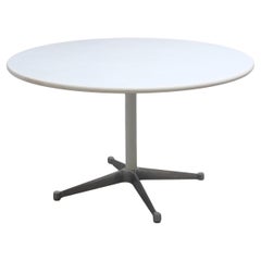 Runder Konferenz- oder Esstisch von George Nelson für Herman Miller, 1960er Jahre