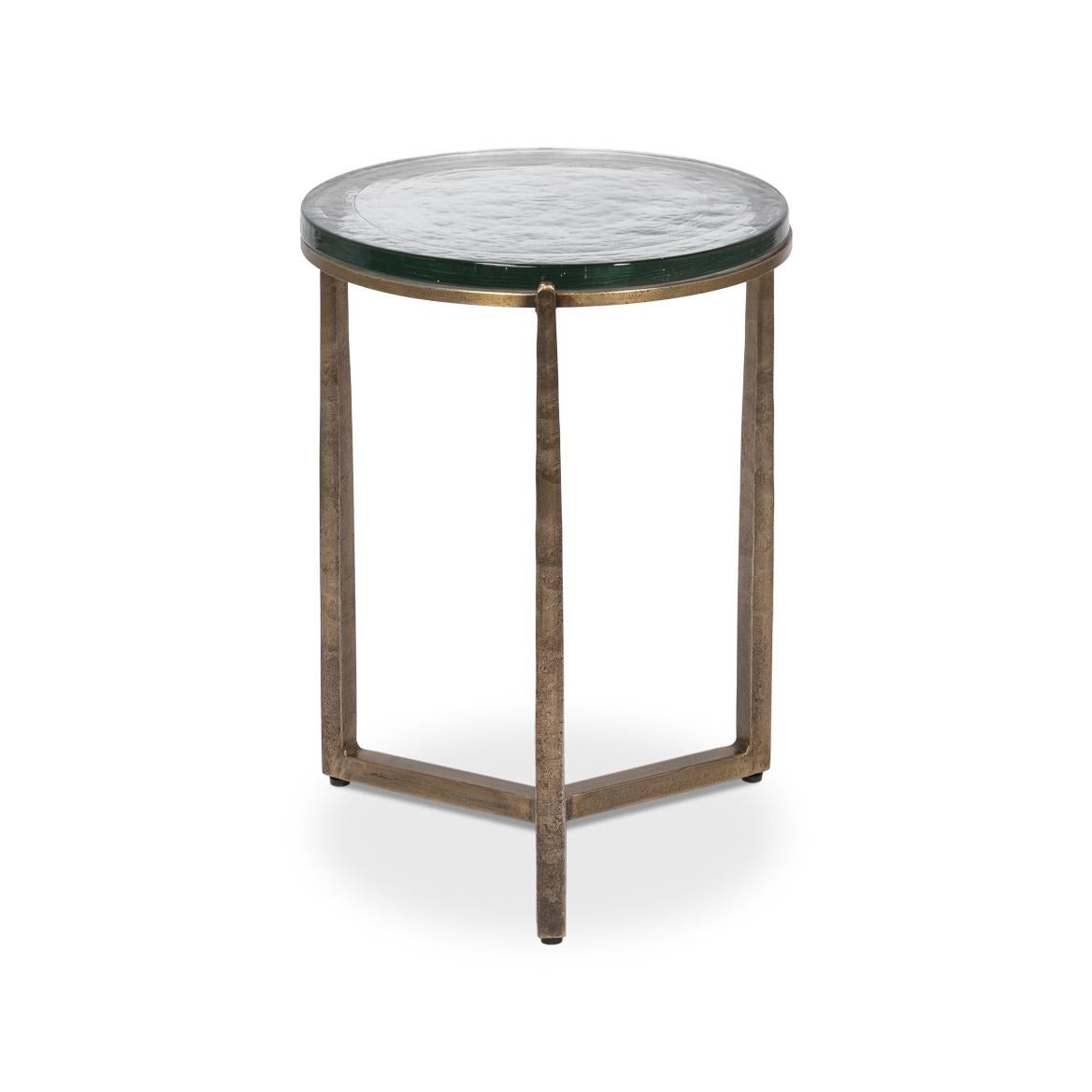 Runder Contemporary Beistelltisch (Moderne) im Angebot