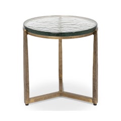 Round Contemporary End Table - 23"