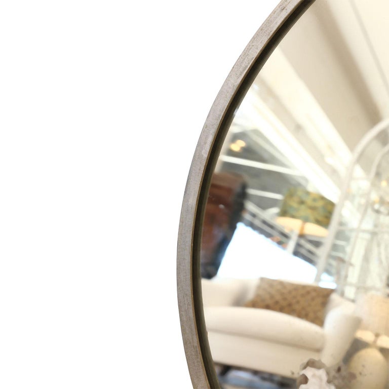 Round Convex Mirror For Sale at 1stdibs