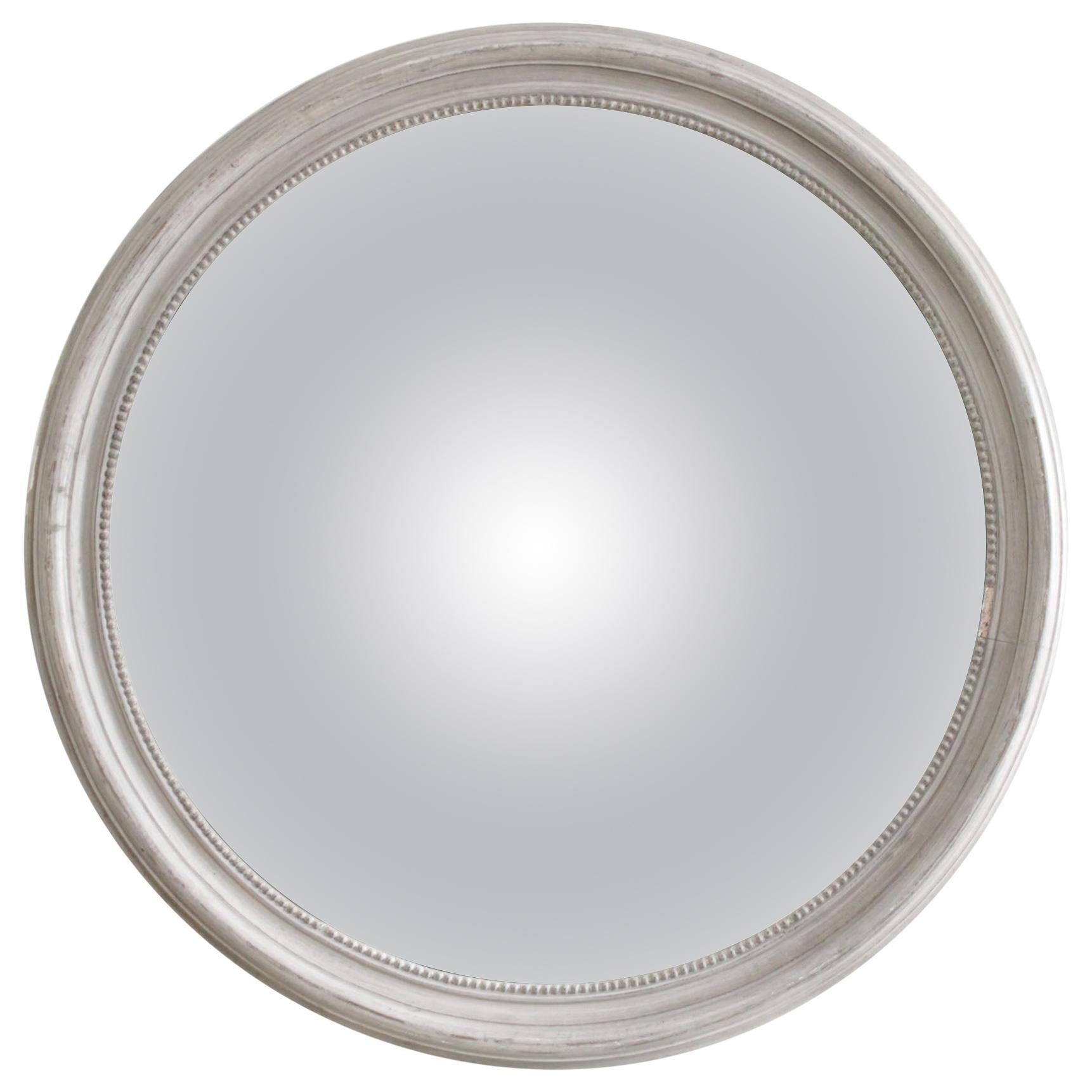 Round Convex Painted Mirror