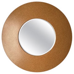 Round Cork Mirror