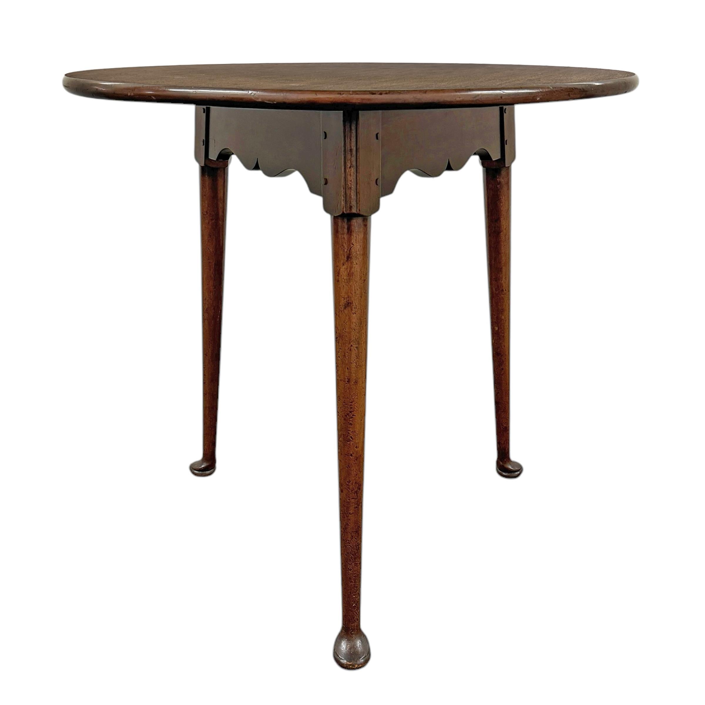 American Round Cricket Table For Sale