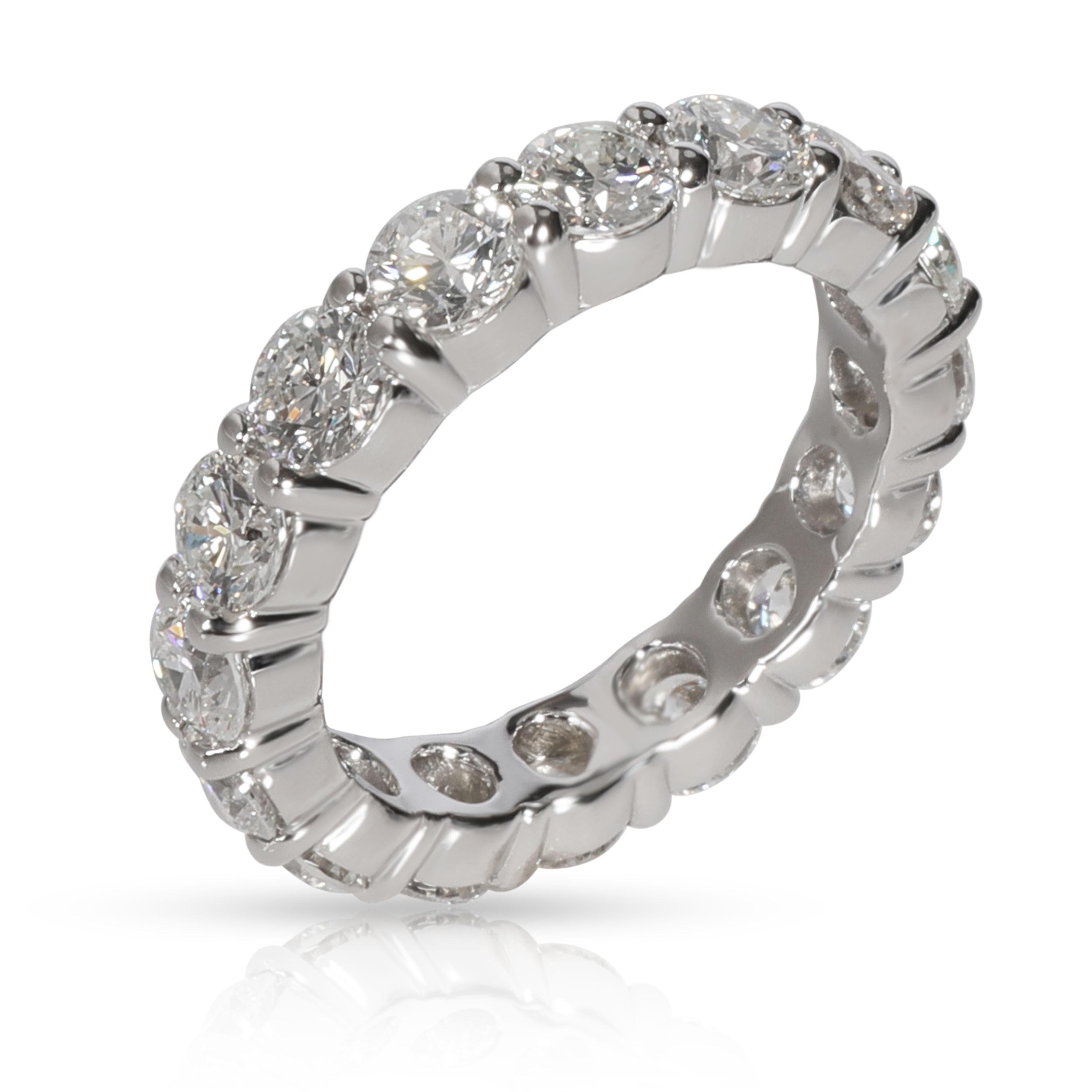 
PRIMARY DETAILS
SKU: 107671
Listing Title: Round cut Diamond Eternity Band in 14K White Gold 4.00 CTW
Condition Description: Retails for 9,600 USD. In excellent condition and recently polished. Ring size is 6.75.
Metal Type: White Gold
Metal