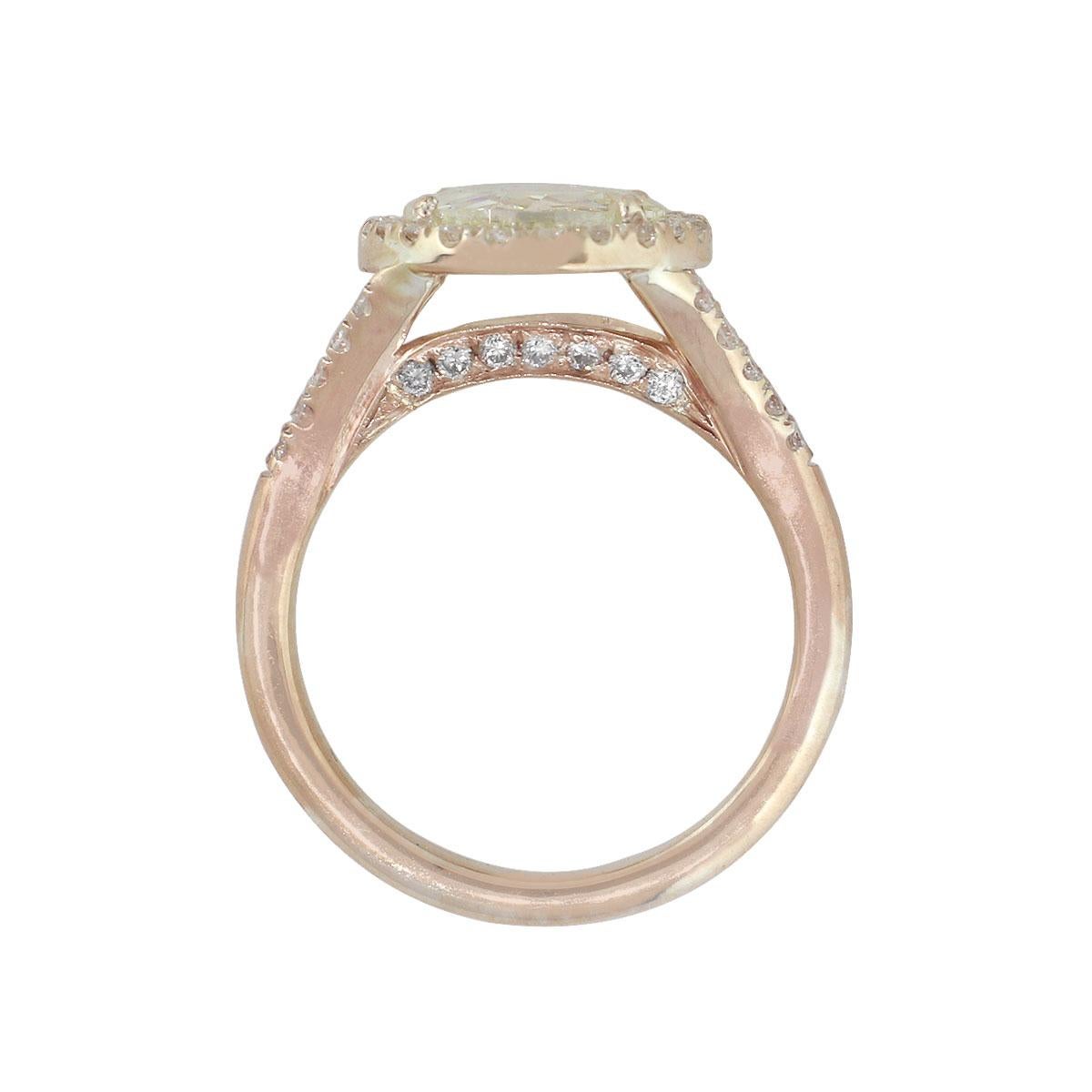 round cut halo engagement rings