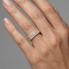1.25ct Round Diamond Shared Prong 14K Gold Ring