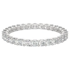 Bague de fiançailles pour Mom Jewelry en argent 925 avec Moissanite taille ronde