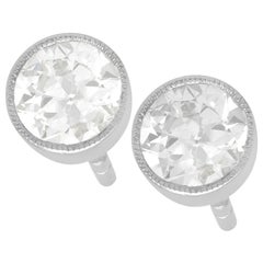 Ohrstecker aus Diamanten und Weißgold