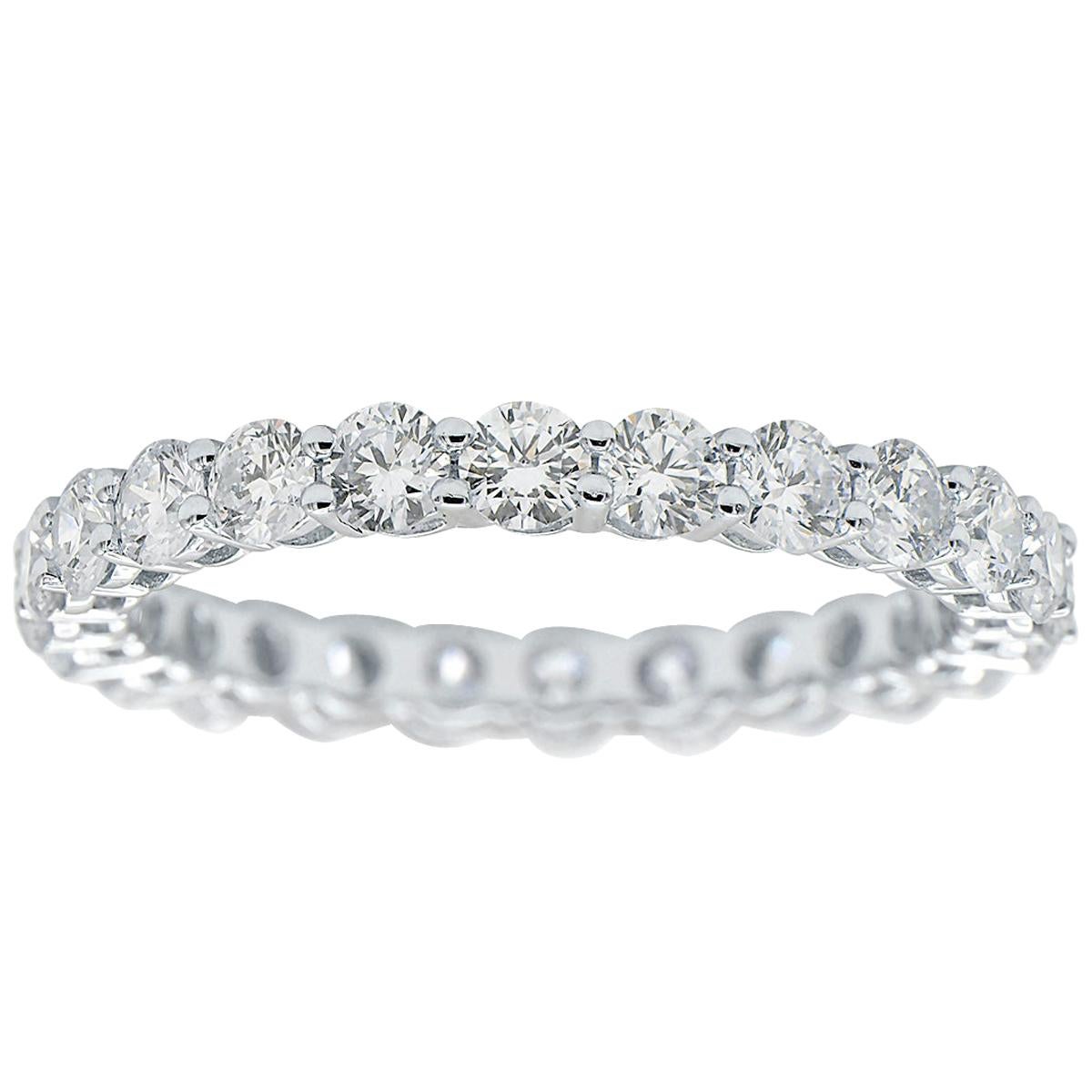 Round Diamond Eternity Band For Sale