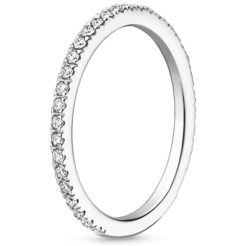 in vendita:  Anello Petite Pave Diamond in oro 14K per l'eternità 3