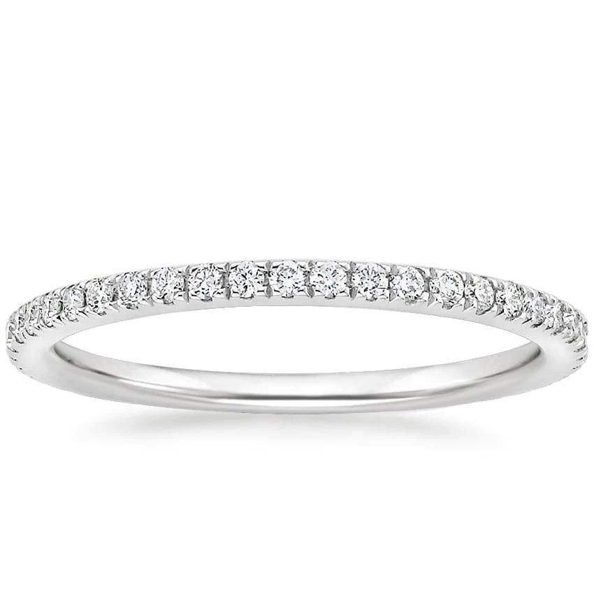 in vendita:  Anello Petite Pave Diamond in oro 14K per l'eternità 4