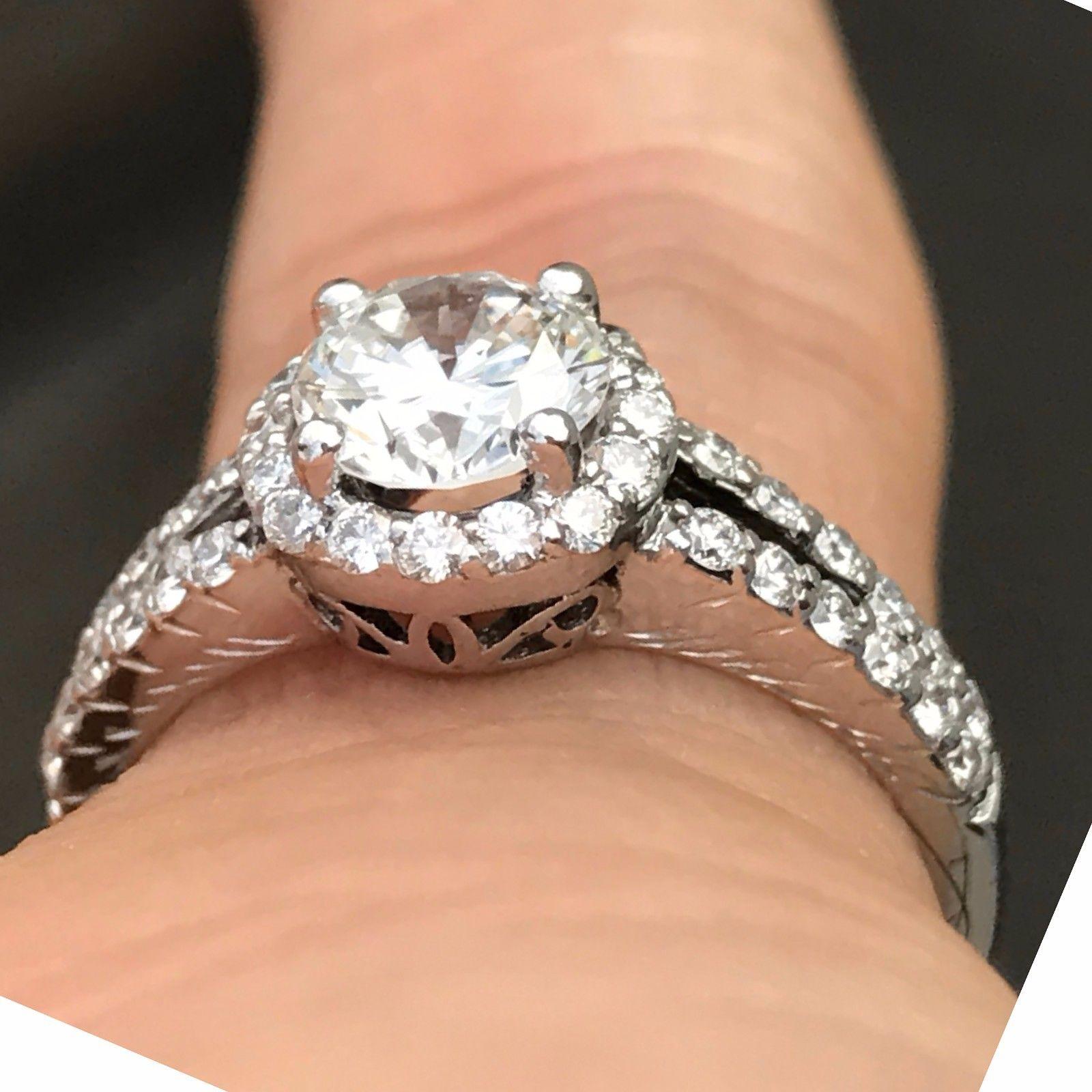 wedding bands for split shank