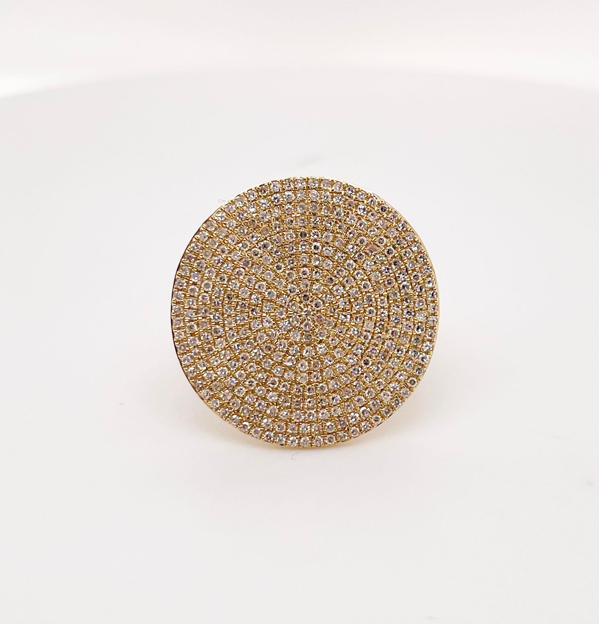 For Sale:  Round Diamond Pave 