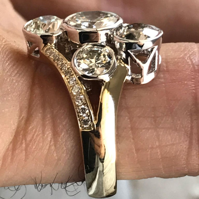 0600009-AS016

Can be sized to any finger size, this ring  will be made to order and take approximately 1-3 weeks from customers final design approval. If you need a sooner date let us know and we will see if we can accommodate you. Carat weight and