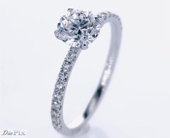 Round Diamond Solitaire Engagement Ring