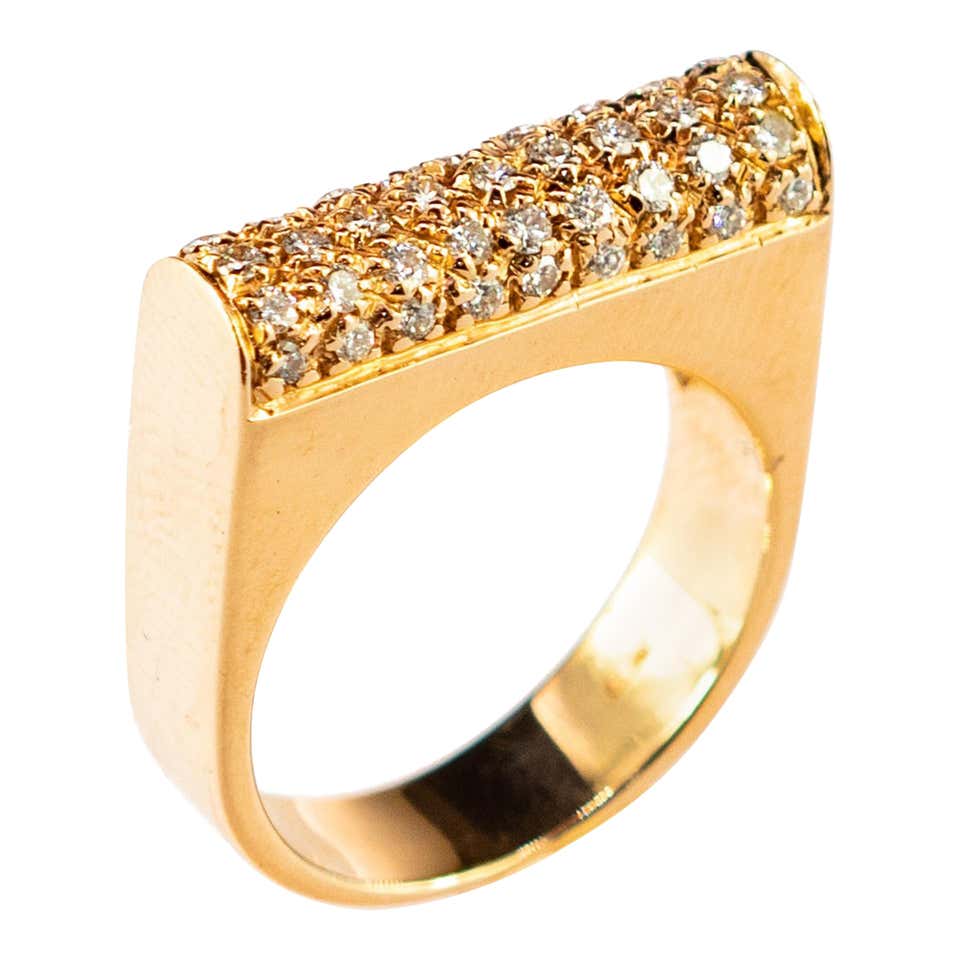 Modernist Rings - 1,066 For Sale at 1stDibs | modernist engagement ring ...