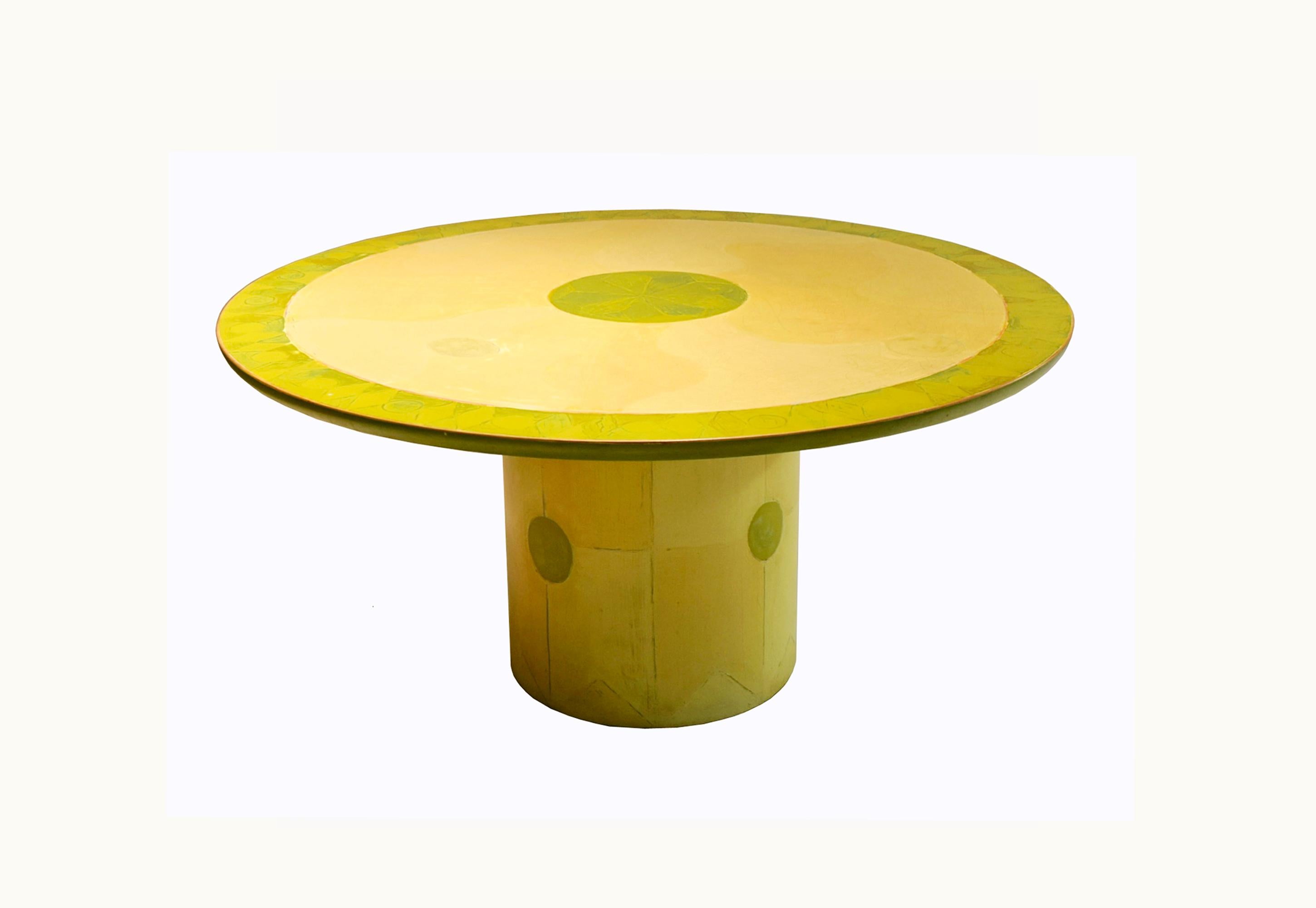 Round Dining or Center Table by Randy Shull, USA, 1999 4