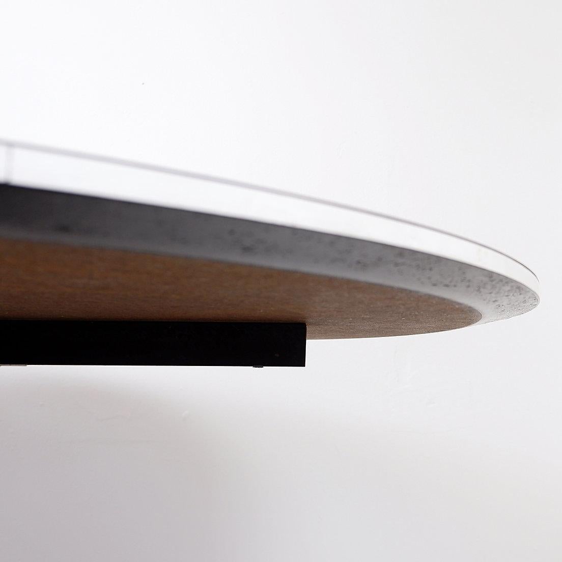 Round dining table By Alfred Hendrickx for Belform - Circa 1960 In Good Condition For Sale In Linkebeek, BE