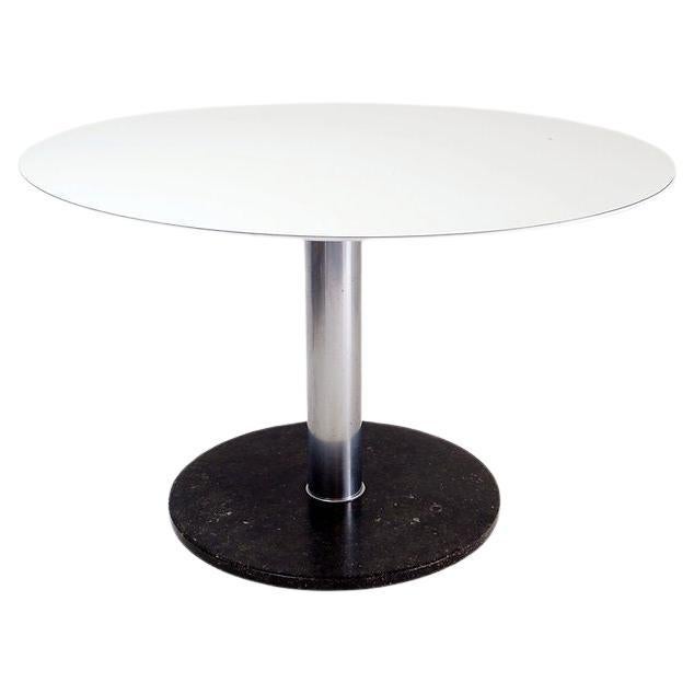 Table de salle à manger ronde d'Alfred Hendrickx pour Belform, vers 1960