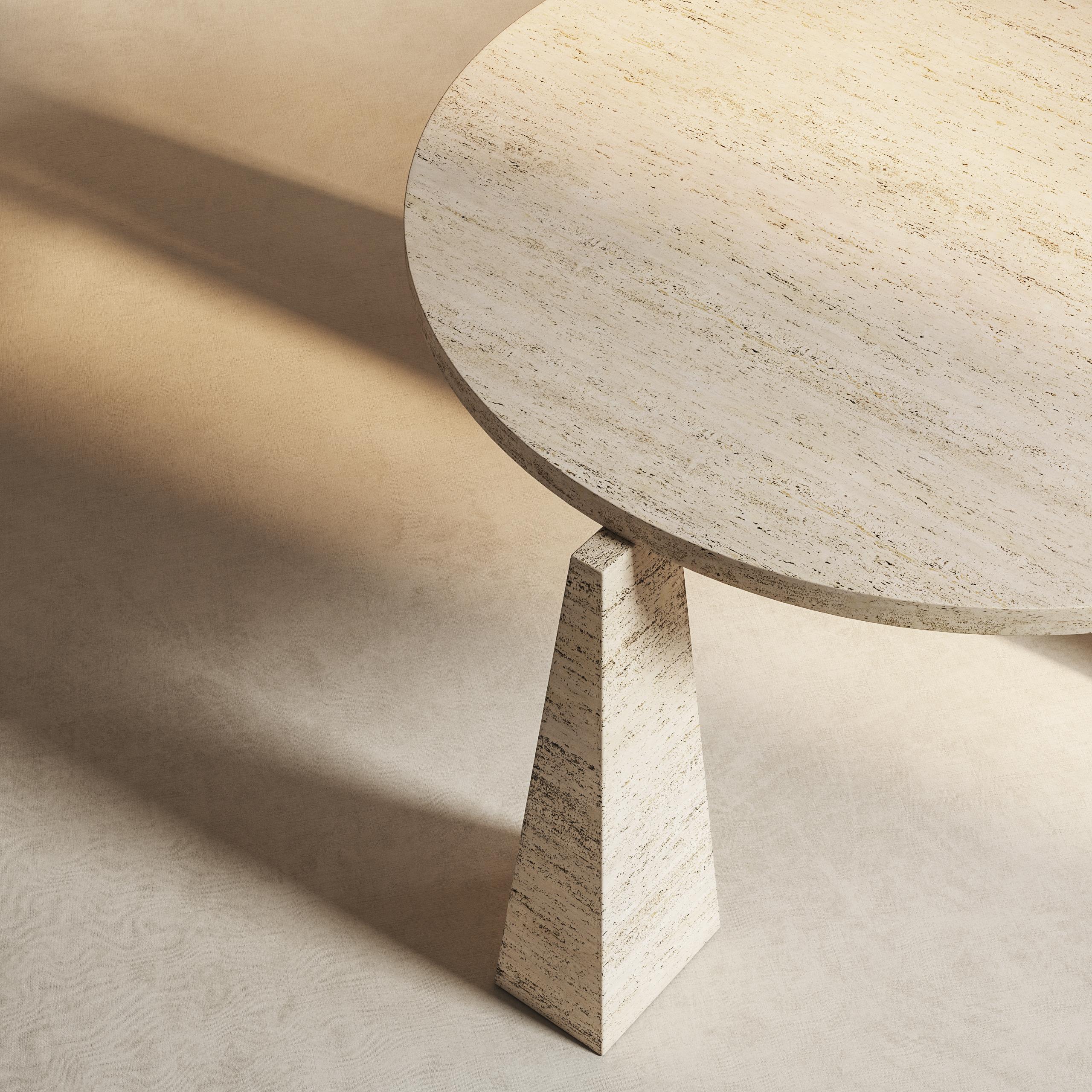 Mesa de comedor redonda de Dam Atelier A Moderno en venta